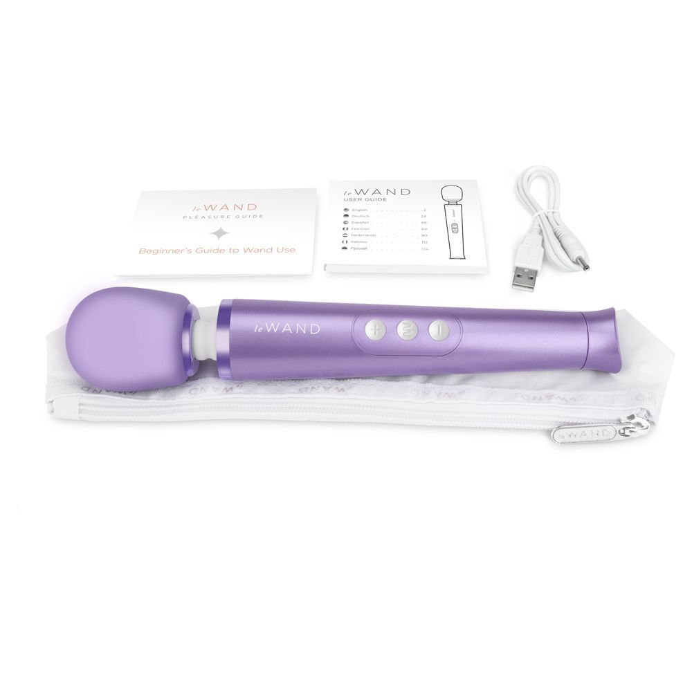 Le Wand Petite Rechargeable Vibrating Massager Violet > Sex Toys For Ladies > Wand Massagers and Attachments