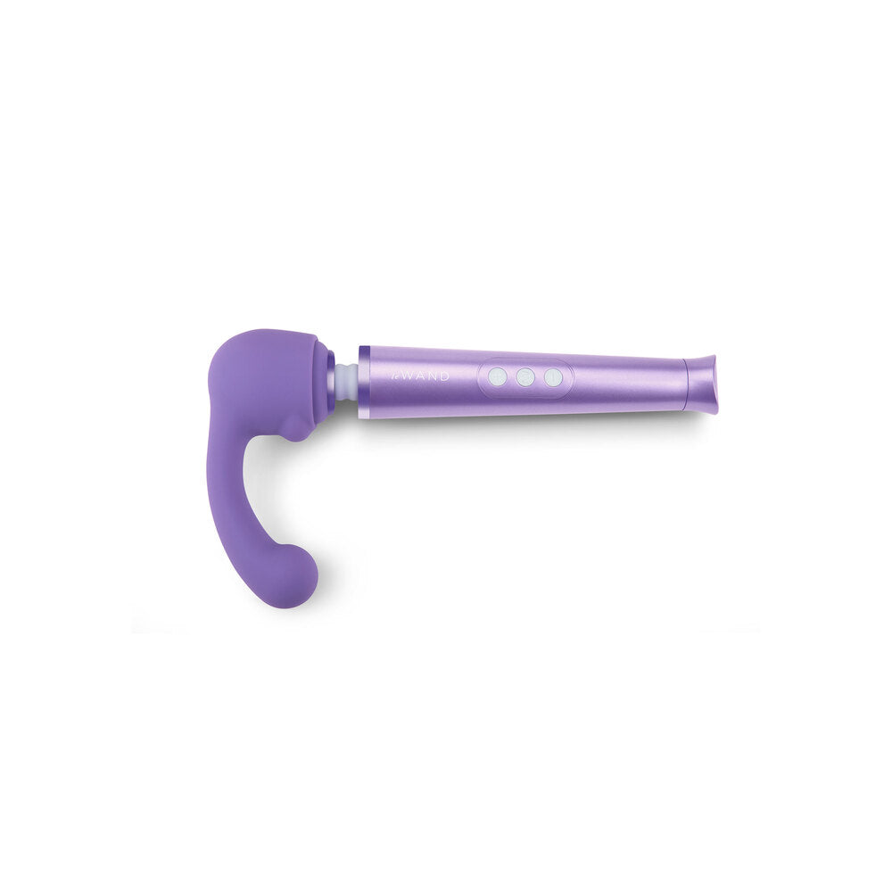 Le Wand Curve Weighted Silicone Petite Wand Attachment > Sex Toys For Ladies > Wand Massagers and Attachments