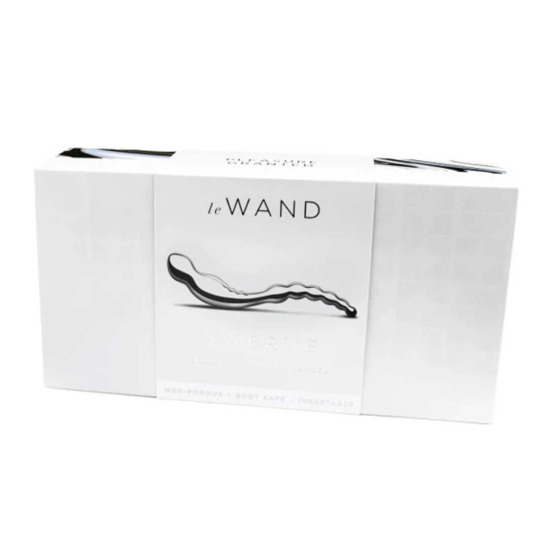 Le Wand Swerve Stainless Steel Dildo Default Title > Realistic Dildos and Vibes > Double Dildos
