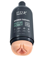 Pipedream PDX Plus Shower Therapy Milk Me Honey Light – Practical Male Masturbator > Sex Toys For Men > Masturbators > Manual