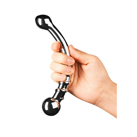 Le Wand Bow Stainless Steel Dildo – Sleek Curved Stainless Steel Dildo > Dildos > Neutral Dildos