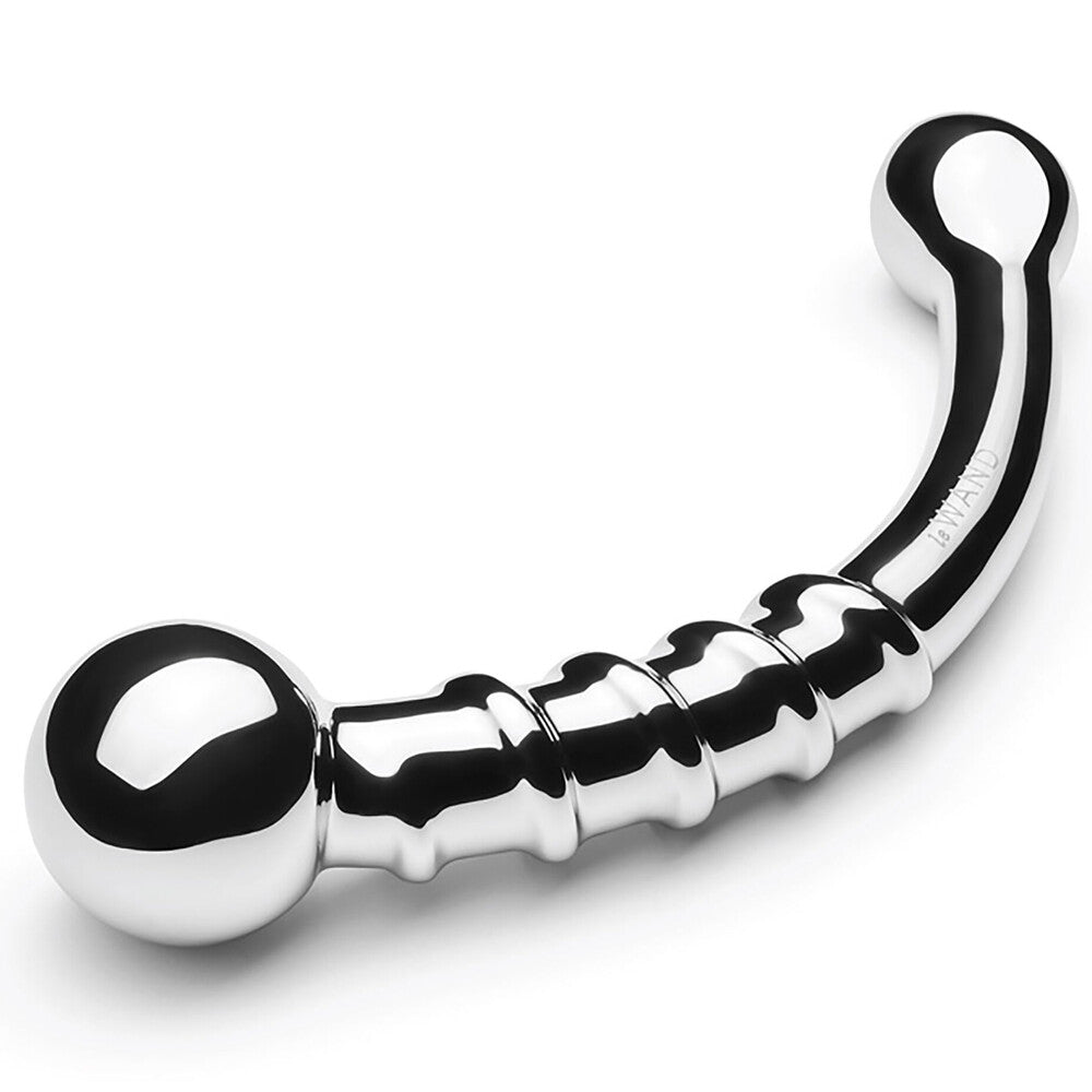 Le Wand Bow Stainless Steel Dildo – Sleek Curved Stainless Steel Dildo > Dildos > Neutral Dildos