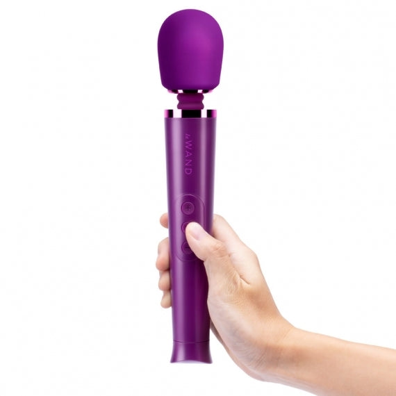 Le Wand Petite Rechargeable Vibrating Massager Dark Cherry > Sex Toys For Ladies > Wand Massagers and Attachments