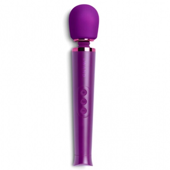 Le Wand Petite Rechargeable Vibrating Massager Dark Cherry Default Title > Sex Toys For Ladies > Wand Massagers and Attachments