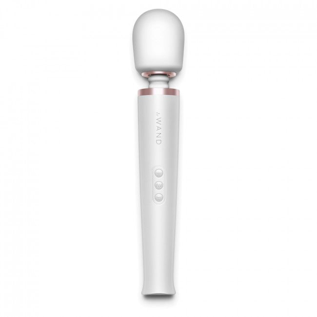 Le Wand Rechargeable White Massager – Powerful Vibrator > Sex Toys > Massage Wands Main image
