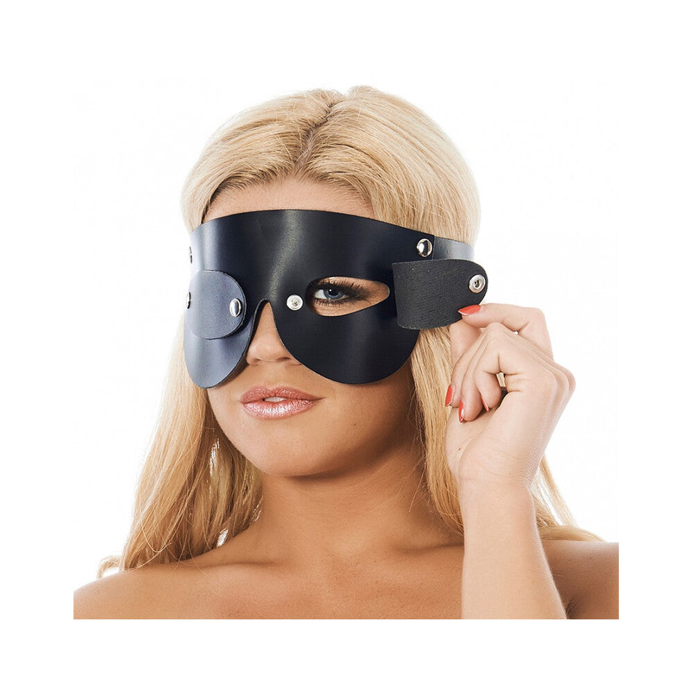 Leather Blindfold With Detachable Blinkers Default Title Blindfold