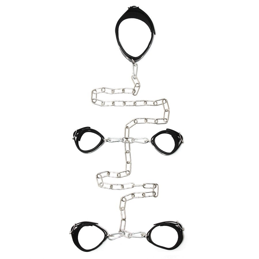 Leather Female Hand And Foot Cuffs Default Title > Bondage Gear > Restraints