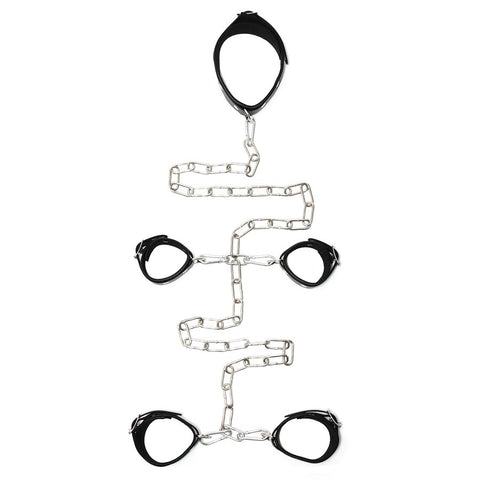 Leather Female Hand And Foot Cuffs Default Title > Bondage Gear > Restraints