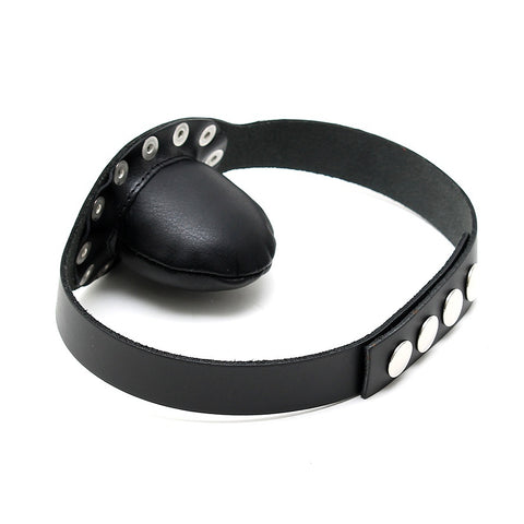 Leather Gag With Studs > Bondage Gear > Gags and Bits