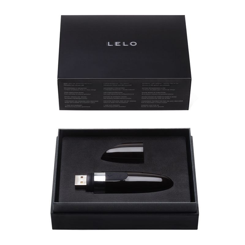 Lelo Mia 2 Lipstick Vibrator Black > Sex Toys For Ladies > Mini Vibrators