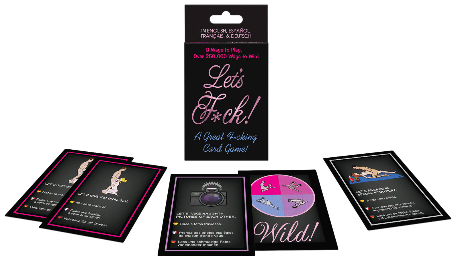 Lets F*ck Card Game – 48 Cards Adult Card Game > Novelties > Card Games Main image