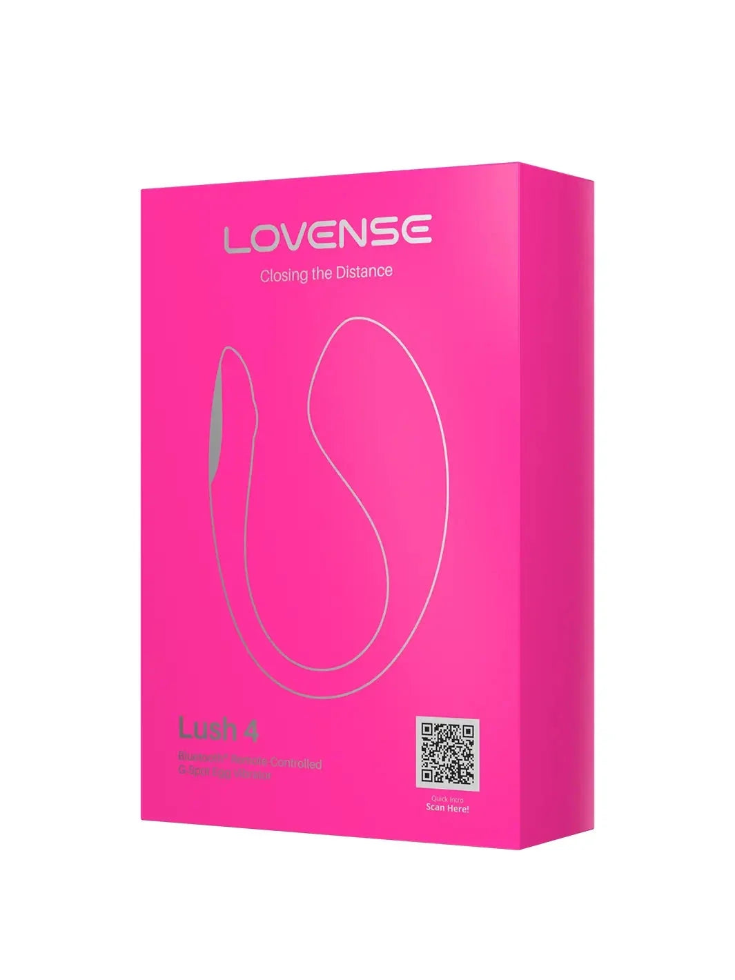 Lovense Lush 4 – Rechargeable Interactive App-Controlled Remote Vibrator with LED Lighting > Sex Toys For Ladies > Vibrating Eggs