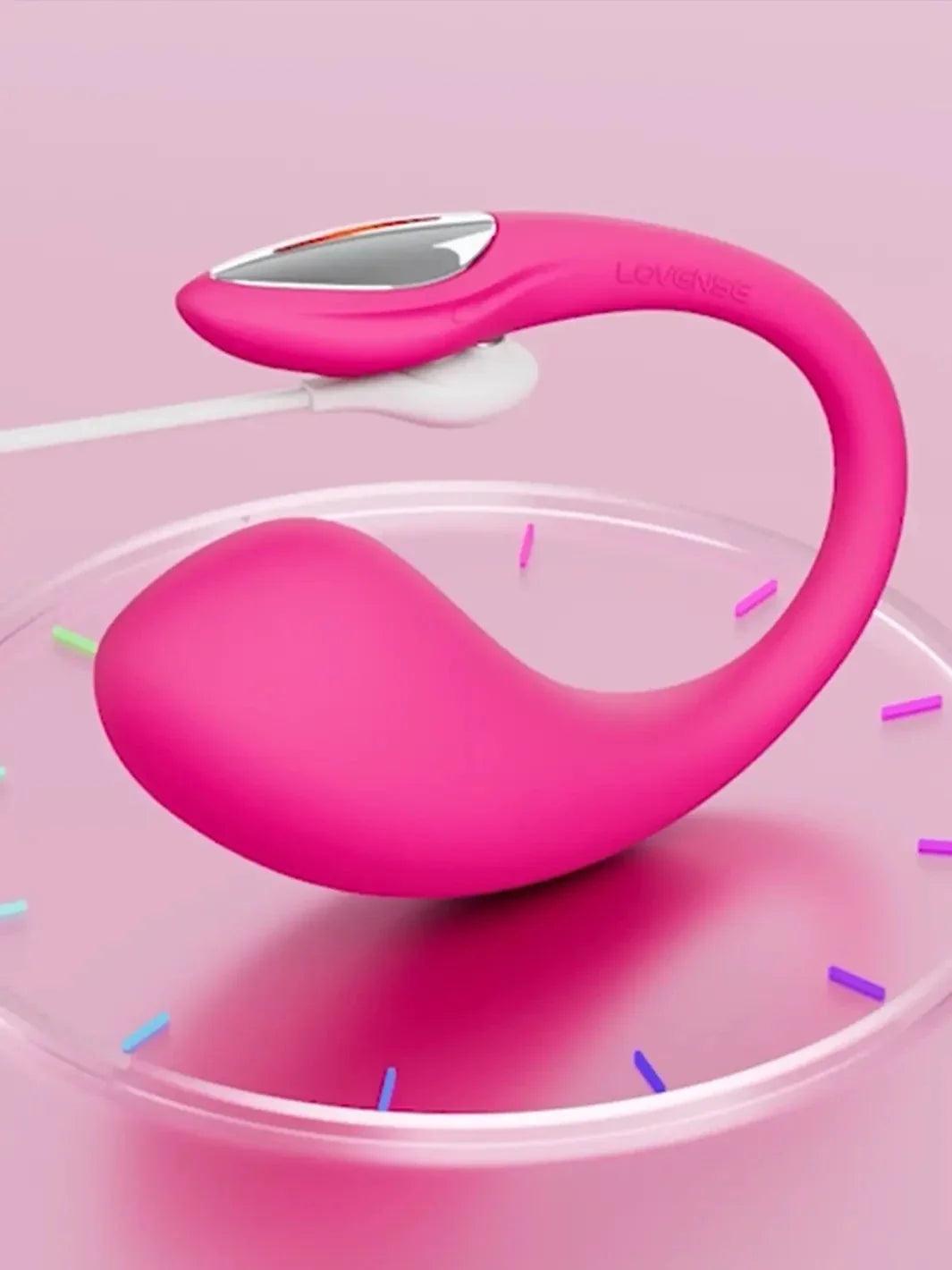 Lovense Lush 4 – Rechargeable Interactive App-Controlled Remote Vibrator with LED Lighting > Sex Toys For Ladies > Vibrating Eggs