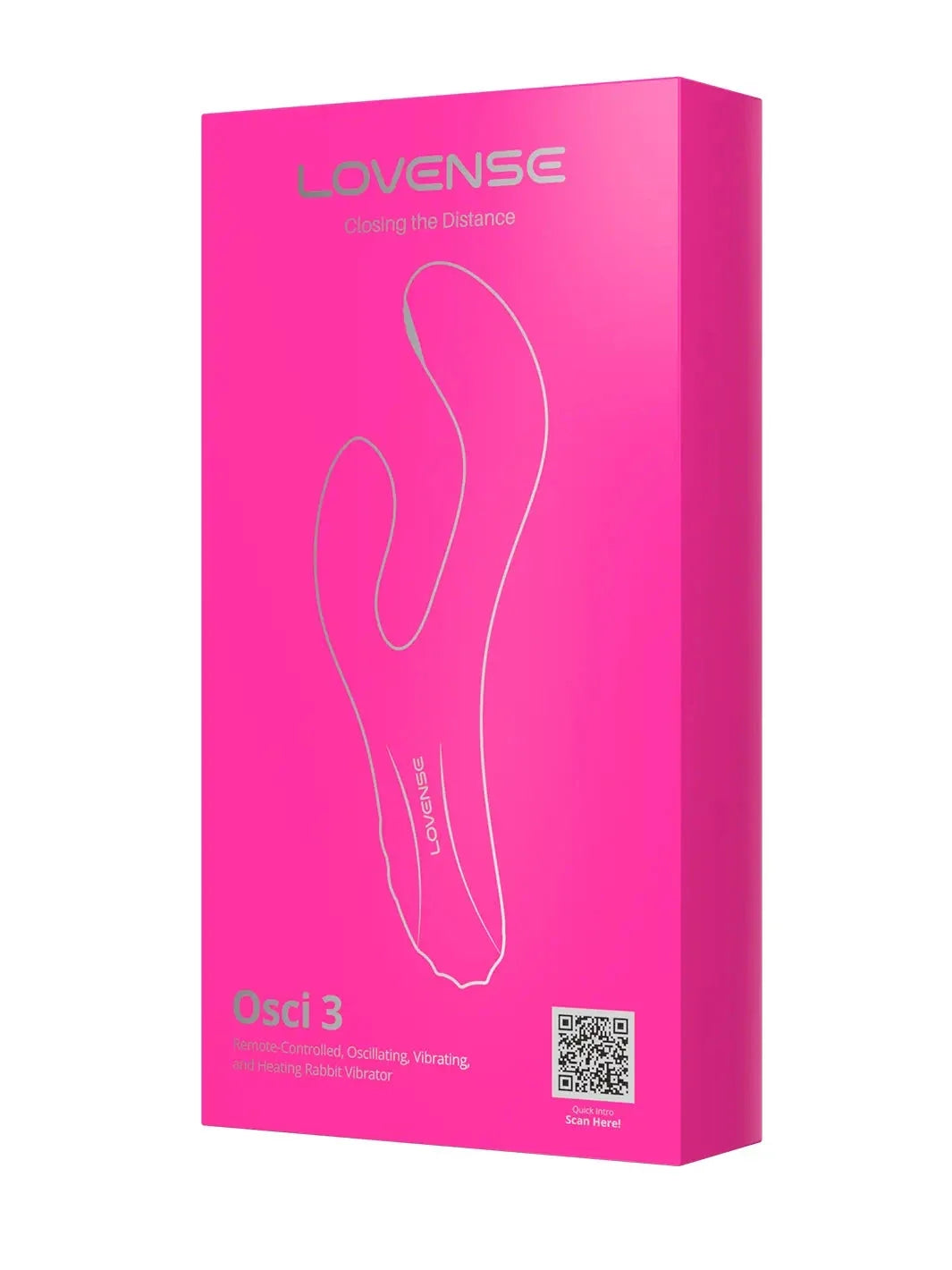 Lovense Osci 3 Dual Motor Rabbit Vibrator with High-Speed Oscillation and Dual Stimulation > Vibrators > Ladies > Rabbit