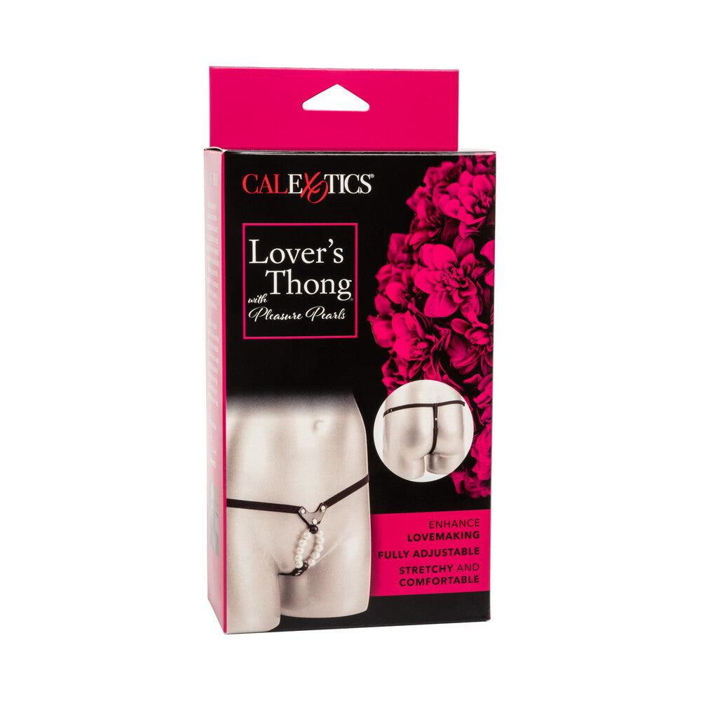 Lovers Thong With Pleasure Pearls Panties