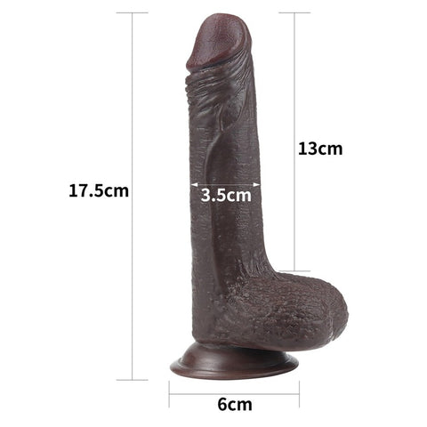 Lovetoy Sliding Skin 7 Inch Dong > Realistic Dildos and Vibes > Penis Dildo