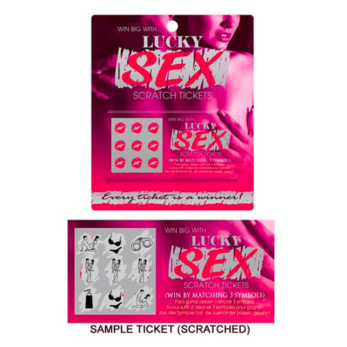 Lucky Sex Scratch Tickets – Interactive Foreplay Game Default Title > Novelties > Gag Gifts