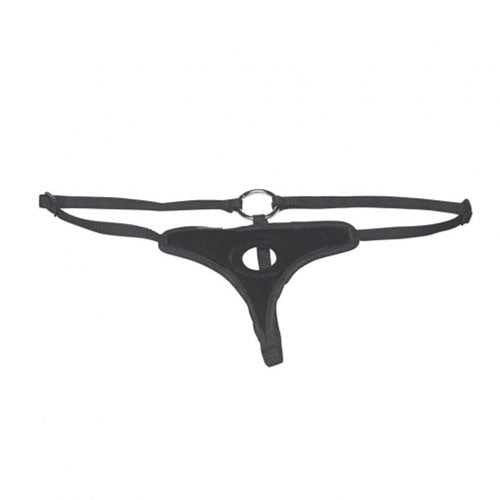 Lux Fetish Velvet Bikini Strap On Harness Adjustable Plush > Realistic Dildos and Vibes > Strap On Harnesses