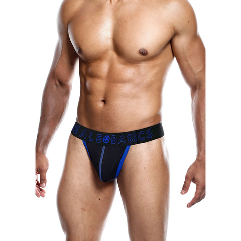 Male Basics Neon Thong (Blue) – Men’s Underwear > Sexy Briefs > Male
