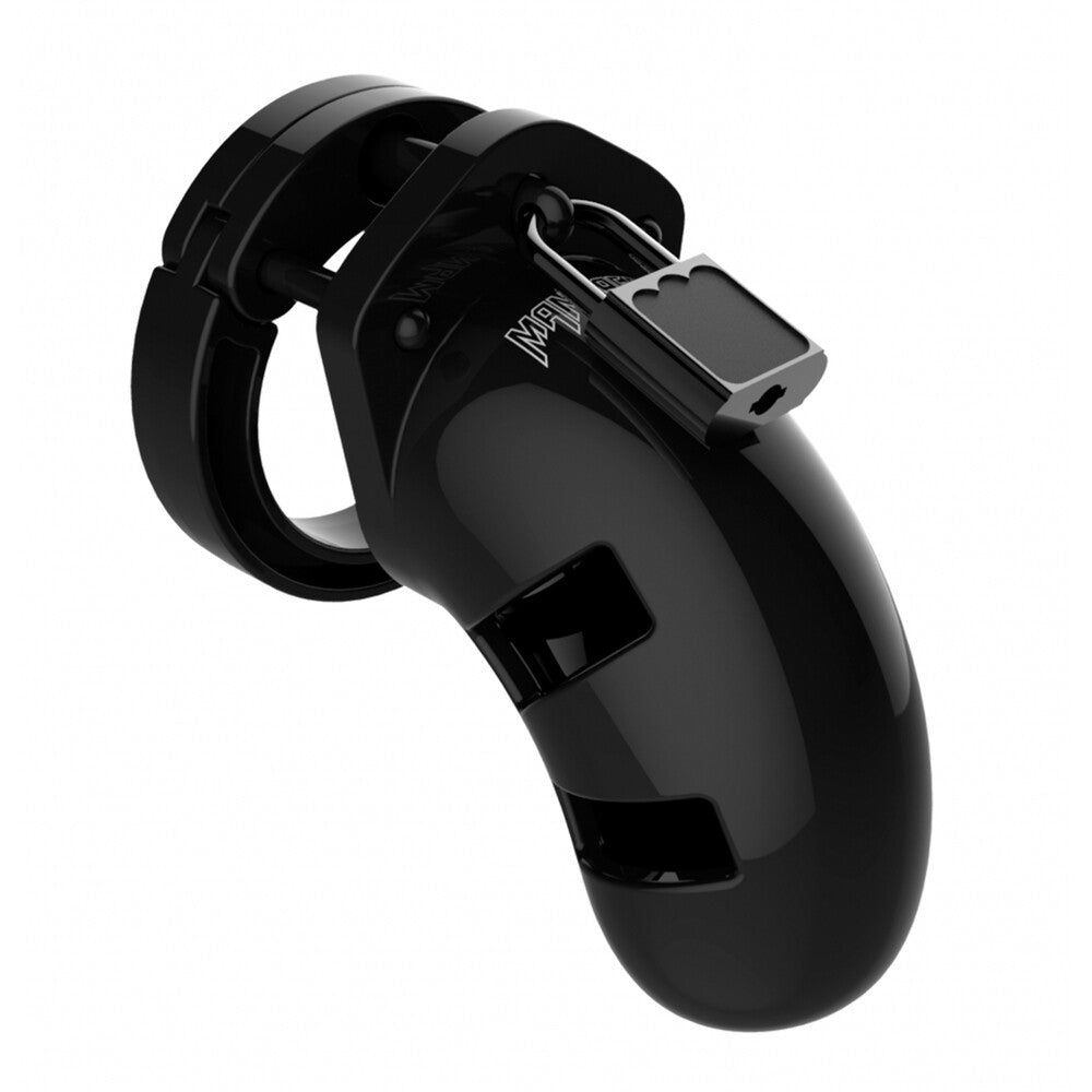 Man Cage 01 Male 3.5 Inch Black Chastity Cage Default Title > Bondage Gear > Male Chastity