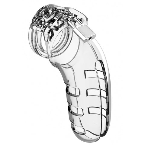 Man Cage 06 Male 5.5 Inch Clear Chastity Cage Default Title > Bondage Gear > Male Chastity
