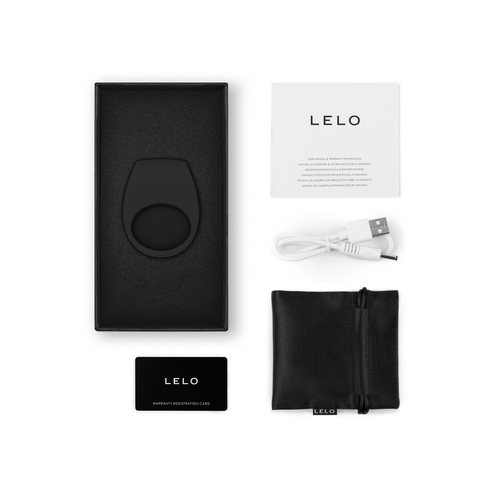 Lelo Tor 3 App Controlled Vibrating Cockring for Couples Cock Rings Vibrating