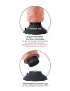 King Cock 10 Inch Vibrating Dong with Balls – Realistic American-Made Vibrating Dildo > Vibrators > Realistic Vibrators