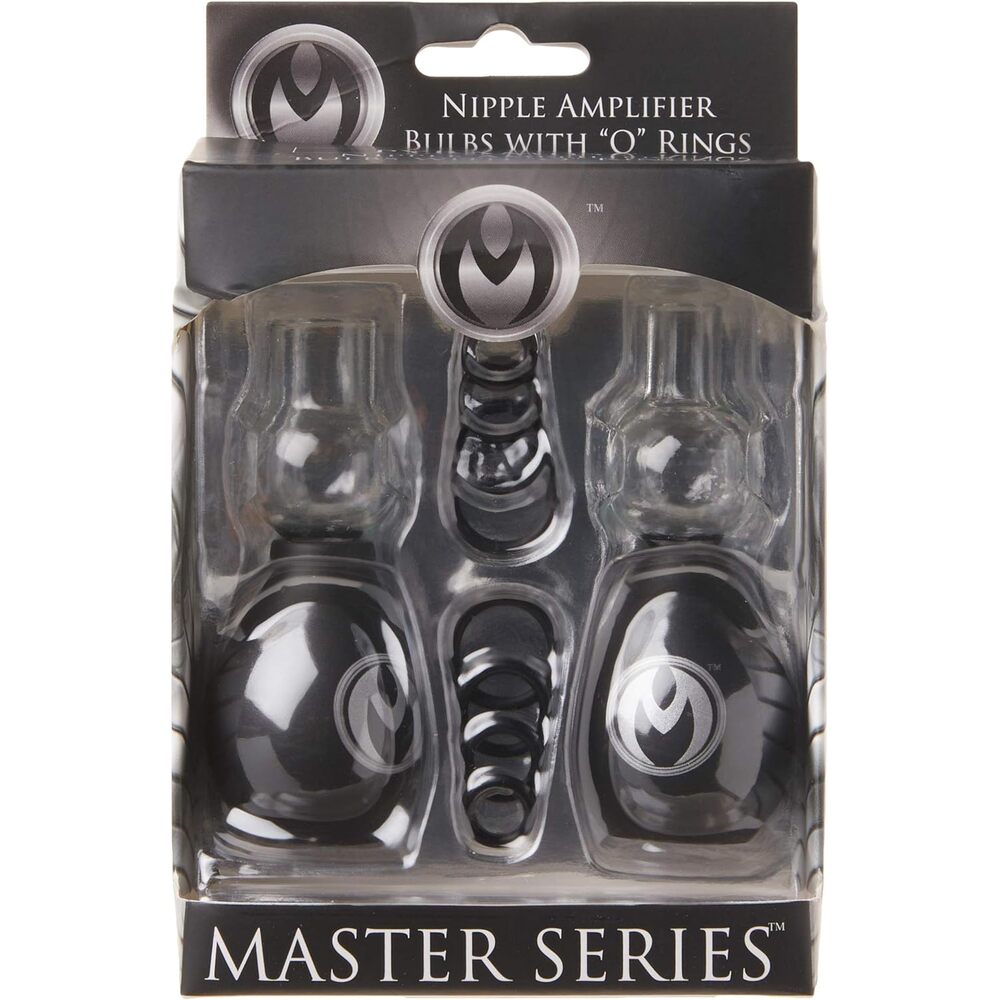 Master Series Pyramid Nipple Amplifier Bulbs with O Rings – Nipple Enlarger > Sex Toys > Nipple Suckers