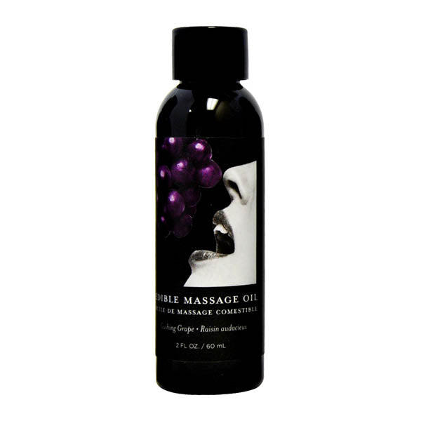 Edible Massage Oil Gushing Grape Flavored 59ml Bottle > Essentials > Massage Oil