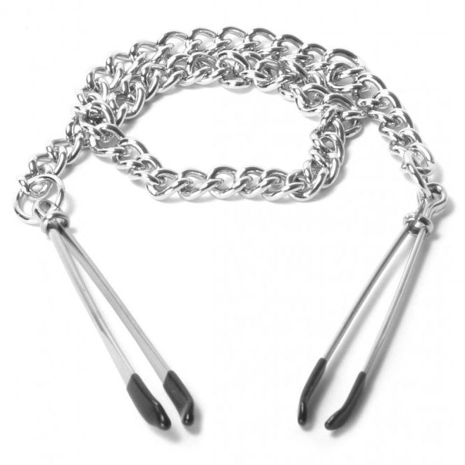 Master Series Reign Adjustable Tweezer Nipple Clamps Default Title > Bondage Gear > Nipple Clamps