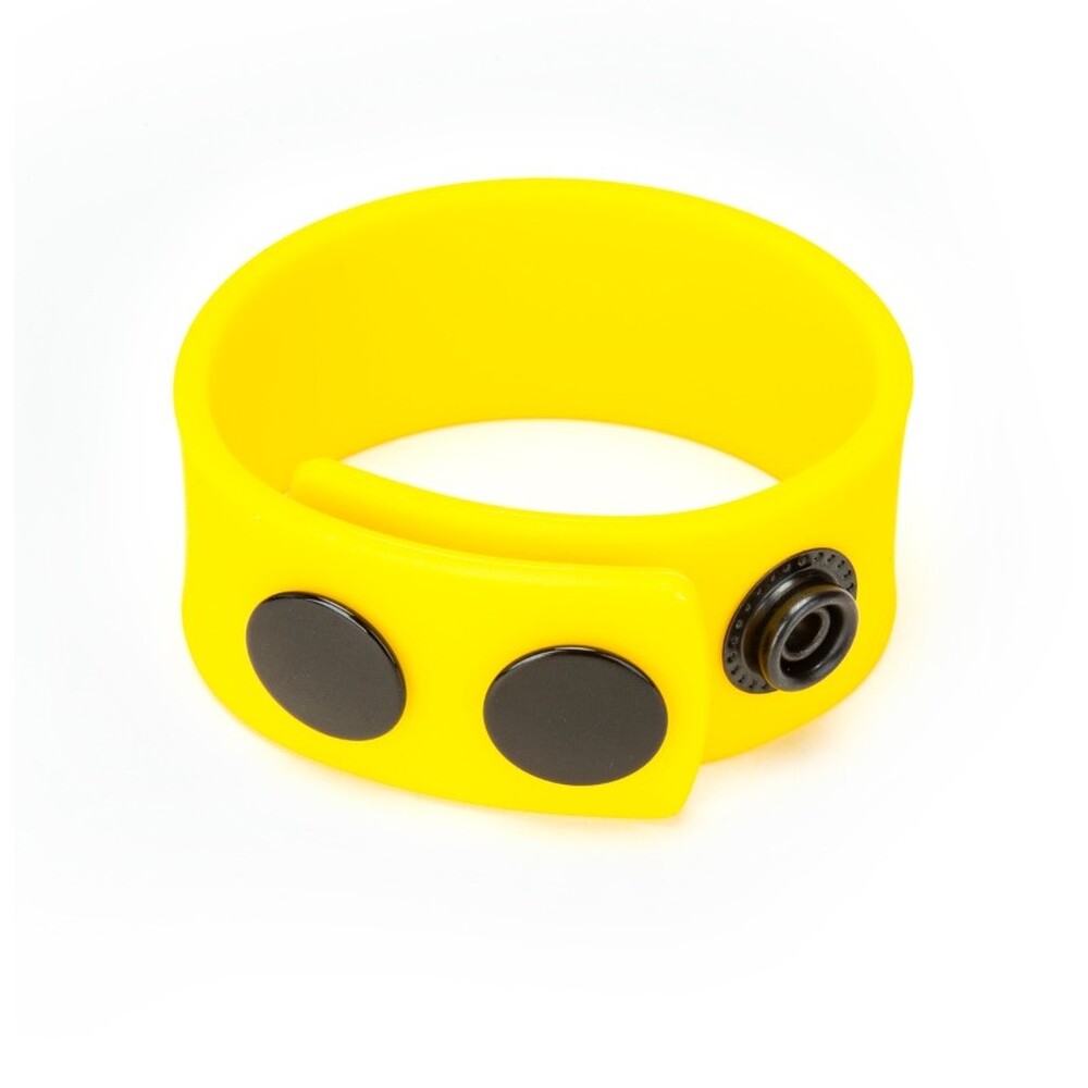Me You Us Cock Strap Yellow Silicone Default Title > Sex Toys For Men > Love Rings
