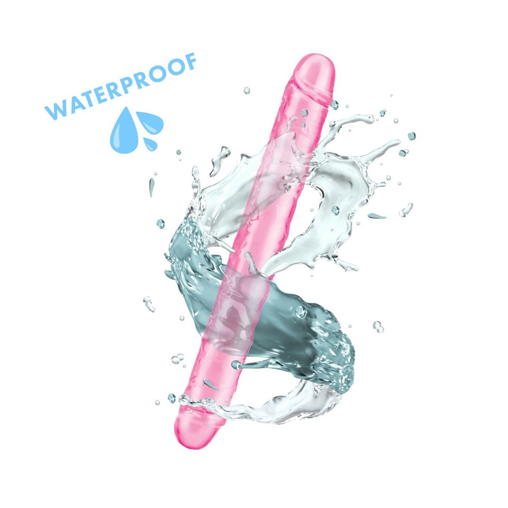 Me You Us Ultra Double Dildo 12 Inches Pink > Realistic Dildos and Vibes > Double Dildos