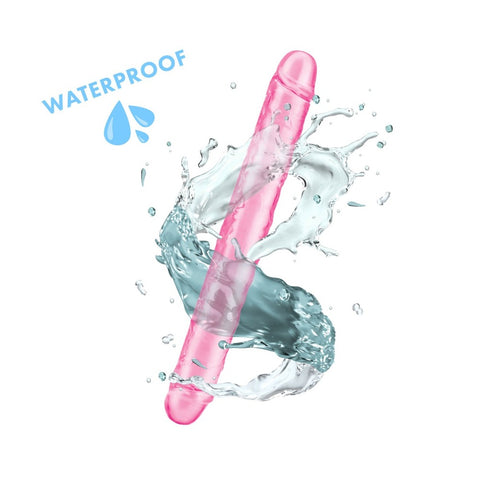 Me You Us Ultra Double Dildo 12 Inches Pink > Realistic Dildos and Vibes > Double Dildos