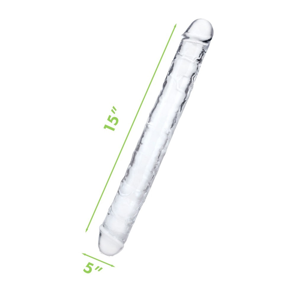 Me You Us Ultra Double Dildo 15 Inches > Realistic Dildos and Vibes > Double Dildos