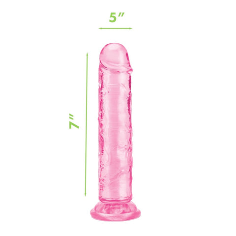 Me You Us Ultra Pink Dong 7 Inches > Realistic Dildos and Vibes > Penis Dildo
