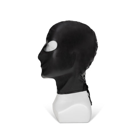 Me You Us PU Black Hood with Eyes > Bondage Gear > Bondage Hoods
