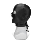 Me You Us Black Hood With Eyes Nose Mouth > Bondage Gear > Bondage Hoods