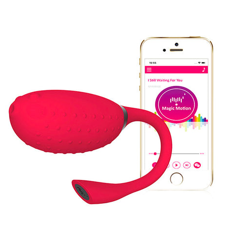 Magic Motion Fugu Red Clitoral Vibe Remote Control STIMULATORS