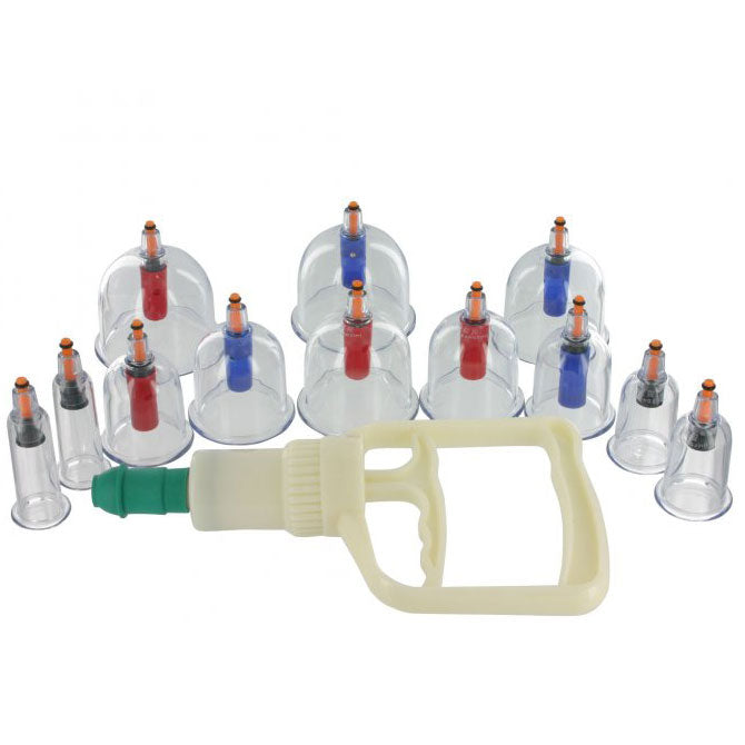 Master Series 12 Piece Cupping System Default Title Massage Gift Set