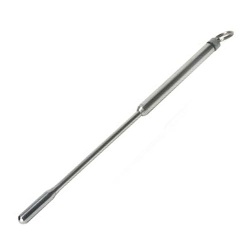 Master Series 7.5 Inch Stainless Steel Vibrating Urethral Sound – Stainless Steel Vibrating Urethral Sound > Sex Toys For Men > Sounding Rods Main image