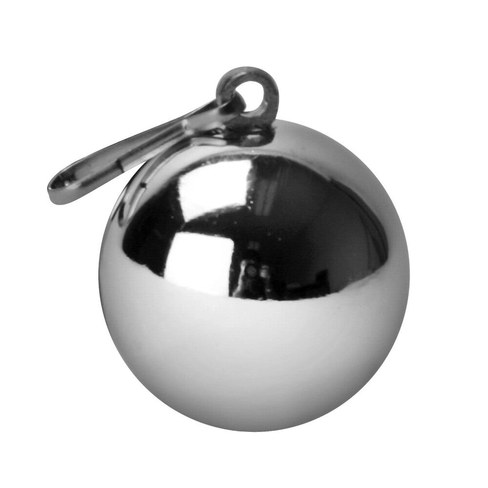 Master Series Chrome Ball Weight 8oz – Weighted Ball Weight Default Title > Sex Toys For Men > Ball Stretchers Main image