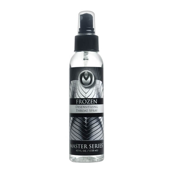 Master Series Frozen Deep Throat Desensitizing Spray 118 mls > Lube > Oral Gels & Sprays