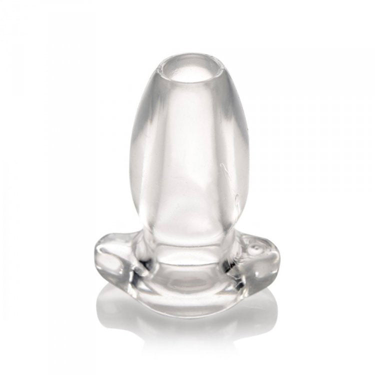 Master Series Gape Glory Hollow Anal Plug Clear Large > Anal Range > Tunnel and Stretchers Main image