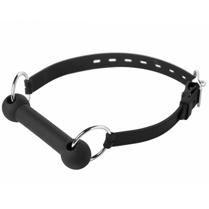 Master Series Mr. Ed Lockable Silicone Horse Bit Gag – Adjustable Silicone Gag > Bondage Gear > Gags and Bits Main image