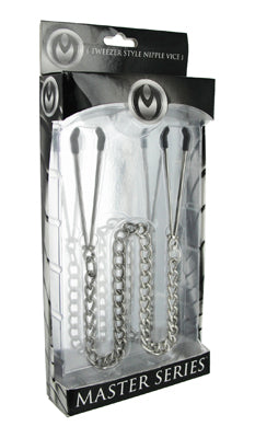 Master Series Reign Adjustable Tweezer Nipple Clamps – Adjustable Nipple Clamps > Sex Toys > Nipple Clamps