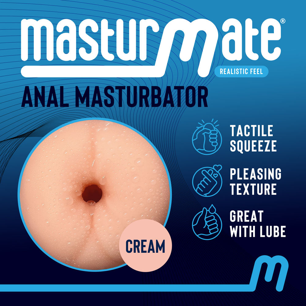Masturmate Butt Cream Anal Stroker – Sleek Design Anal Masturbator Secondary image