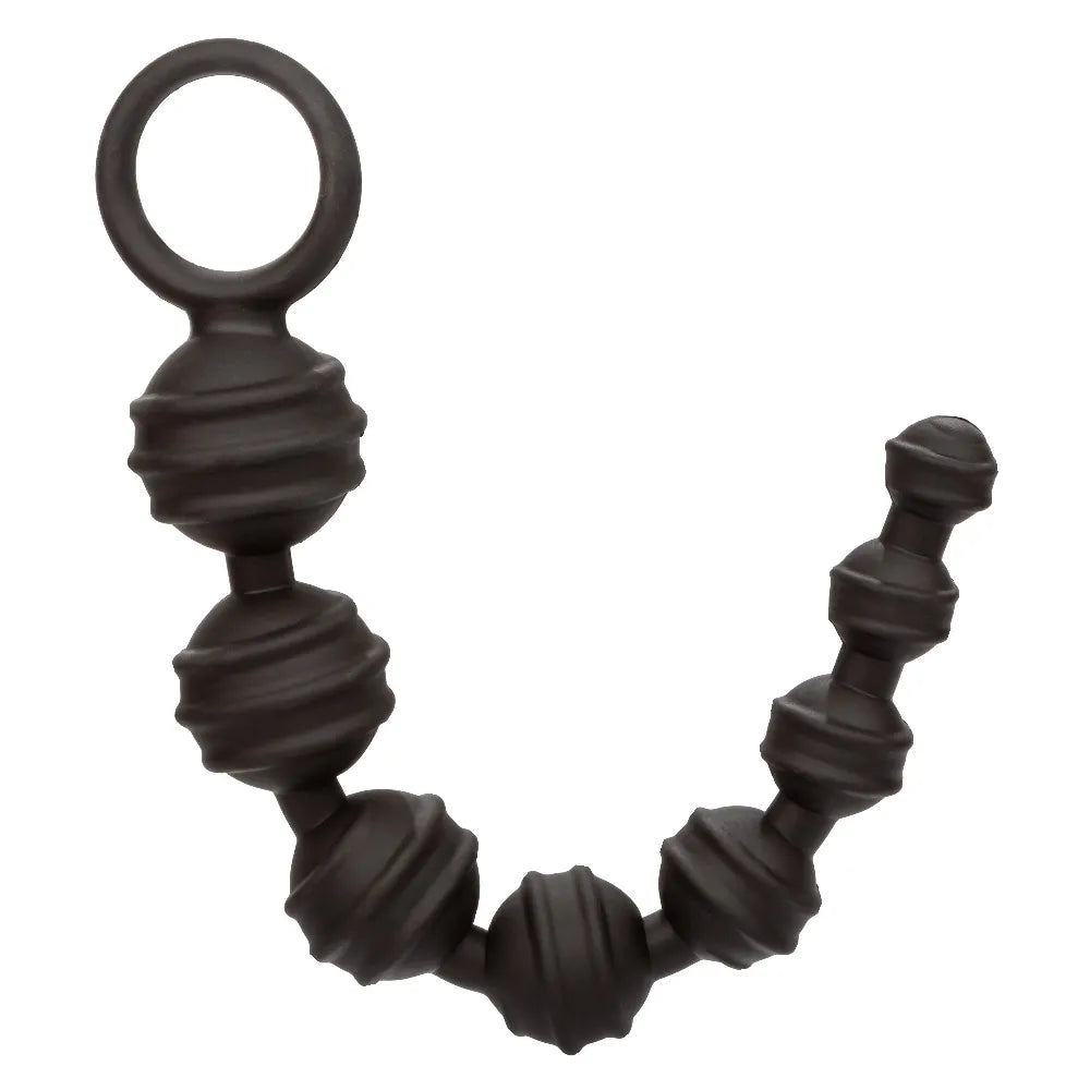 Colt Power Drill Balls – Graduated Ribbed Silicone Anal Beads with Pull Ring > Anal Range > Anal Beads