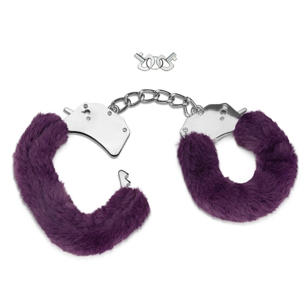 Me You Us Furry Handcuffs Purple > Bondage Gear > Handcuffs
