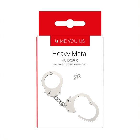 Me You Us Heavy Metal Handcuffs > Bondage Gear > Handcuffs