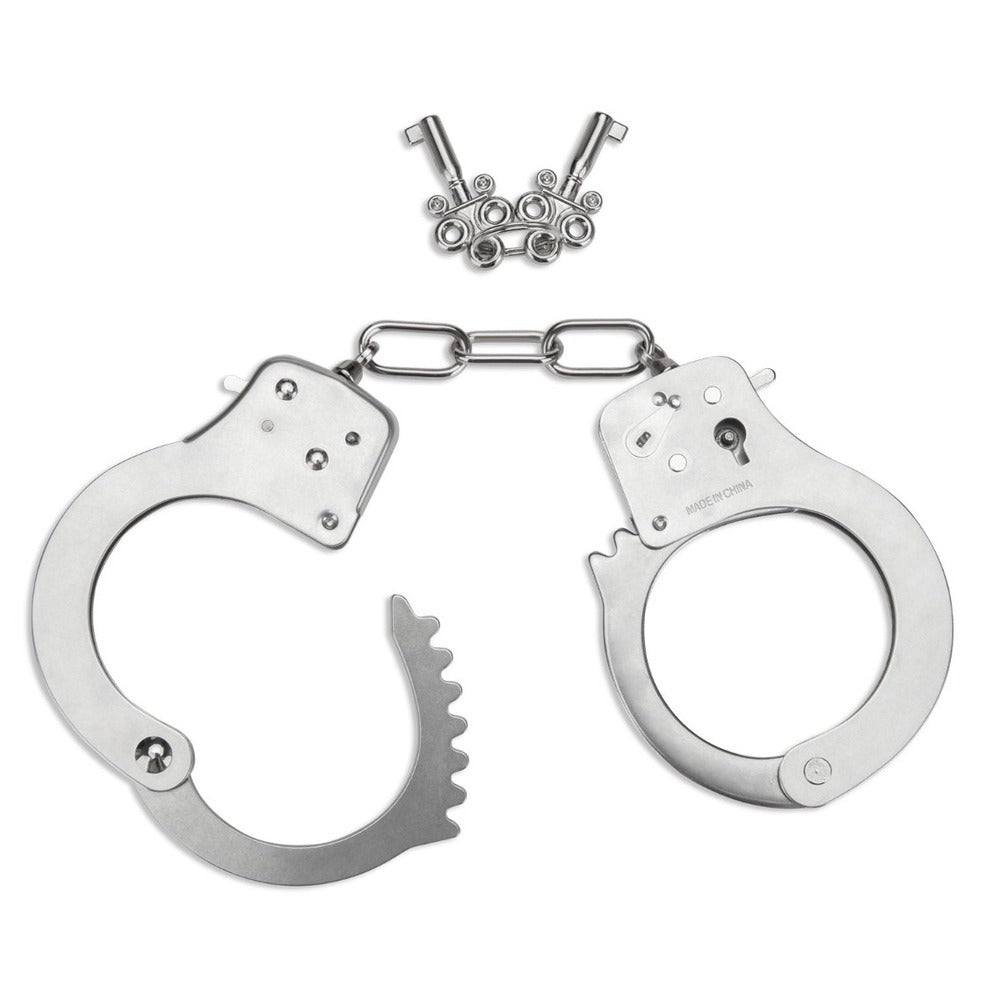 Me You Us Premium Heavy Duty Metal Bondage Handcuffs > Bondage Gear > Handcuffs